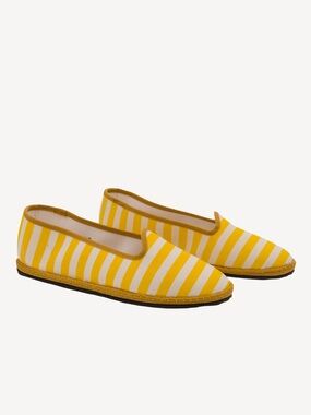Vibi Venezia Women's Yellow Stripe Gondola Espadrilles